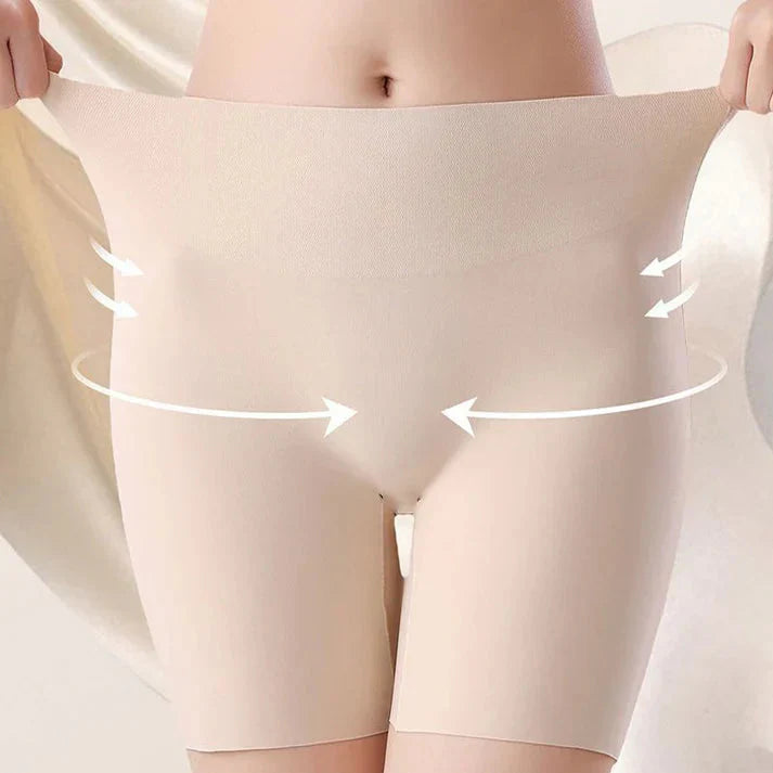 Ice Silk High-Waist Tummy Control Underwear