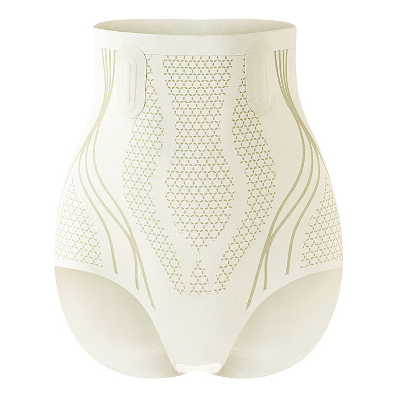 Ice Silk High-Waist Tummy Control Shaping Shorts