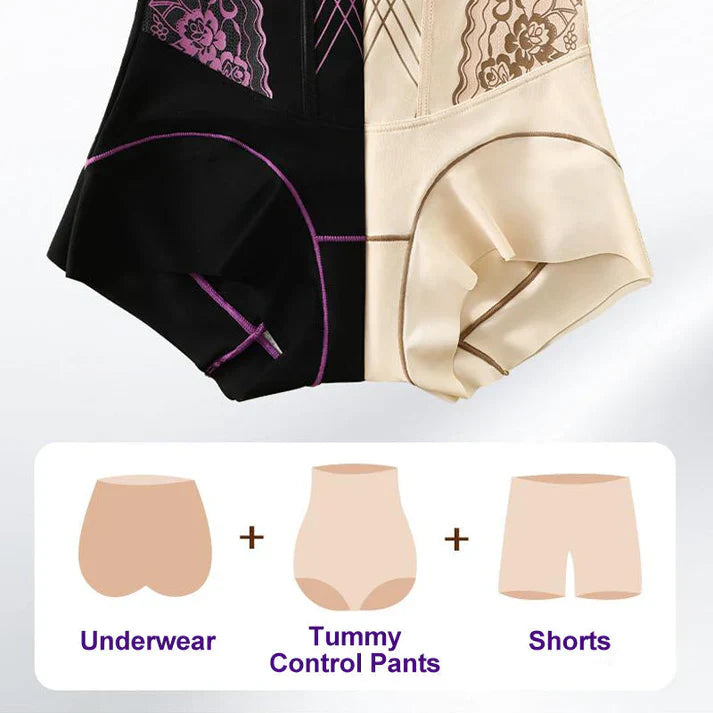 High-Waisted Tummy-Control Seamless Shaping Underwear