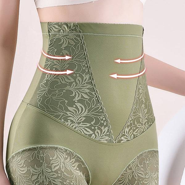 🔥Buy 1 get 2 free🔥2026 New-💫Women's high-stretch lace breathable belly cinching, buttock lifting and shaping pants