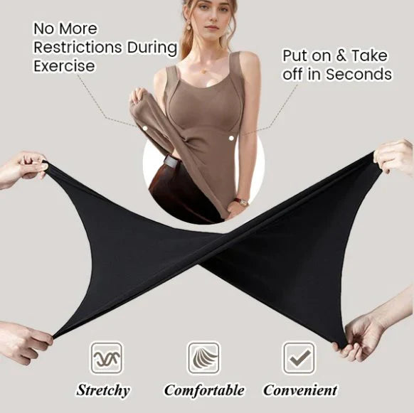 🎊Hot promotion 50%OFF🎊Women's Gift Women's Thermal Tank Tops With Built-in Bra