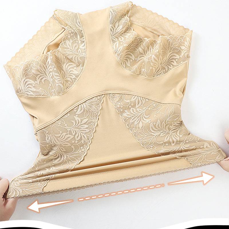 🔥Buy 1 get 2 free🔥2026 New-💫Women's high-stretch lace breathable belly cinching, buttock lifting and shaping pants