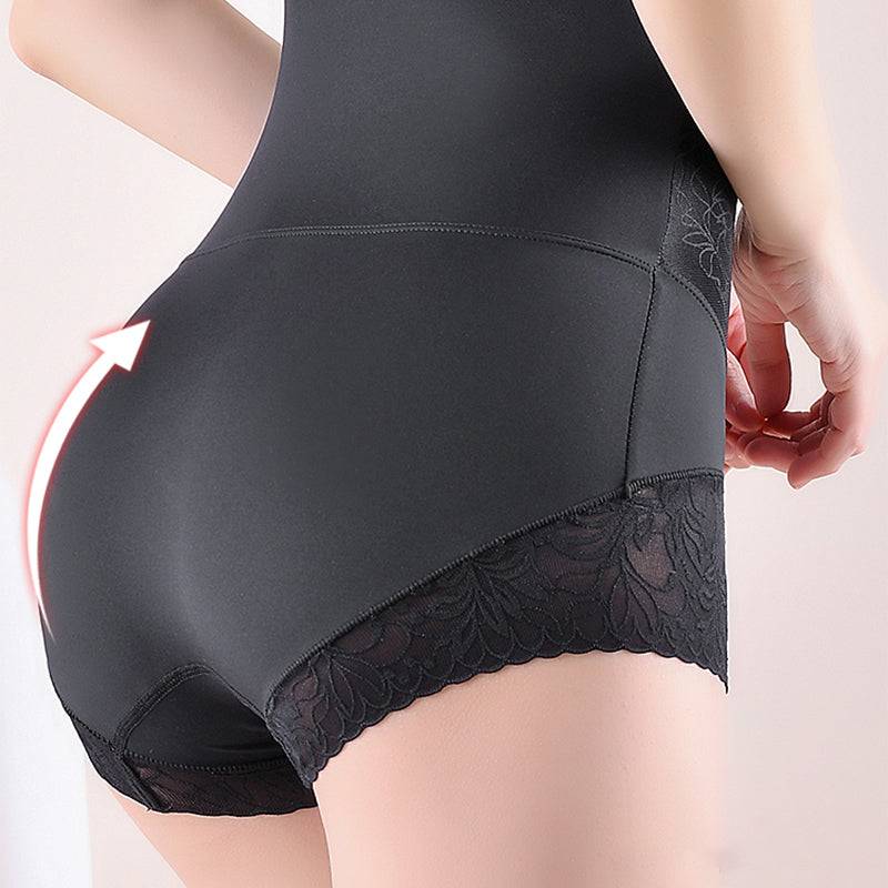 🔥Buy 1 get 2 free🔥2026 New-💫Women's high-stretch lace breathable belly cinching, buttock lifting and shaping pants