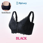 Ultra Soft Front Zip Wireless Lifting Bra