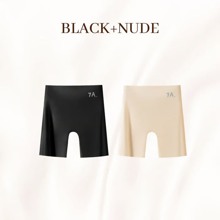 High-waisted ice silk lingerie for women to flatten the abdomen and lift the buttocks