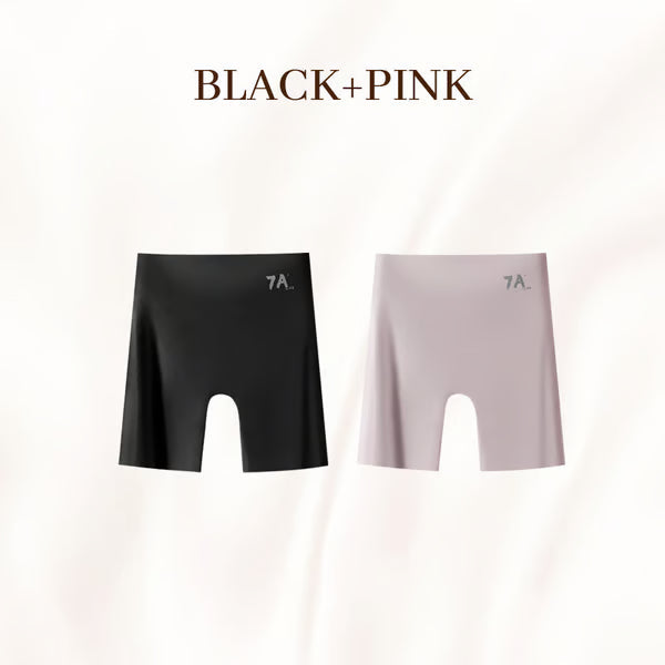 High-waisted ice silk lingerie for women to flatten the abdomen and lift the buttocks