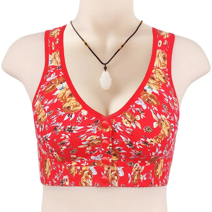 Plus Size Front-Closure Lace Bra