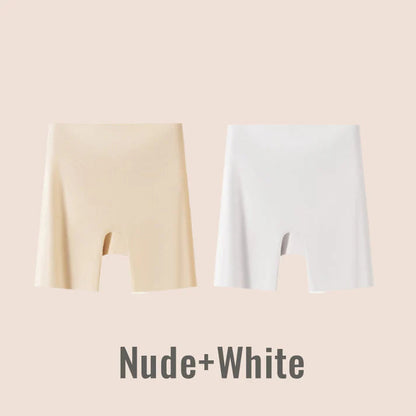 High-waisted ice silk abdominal control and hip lifting underwear