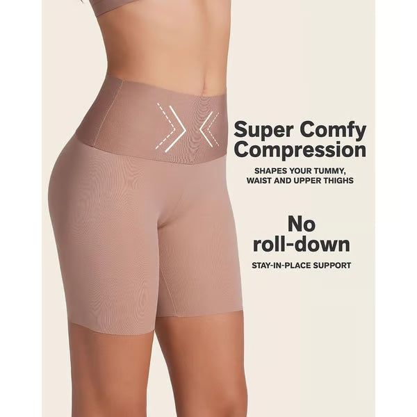 Lightweight Slimming High-Waist Tummy Control Shaper Shorts