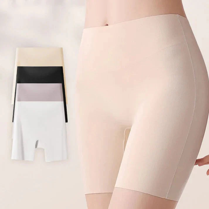 Ice Silk High-Waist Tummy Control Underwear