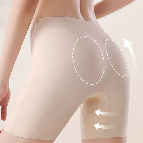 Ice Silk High-Waist Tummy Control Underwear