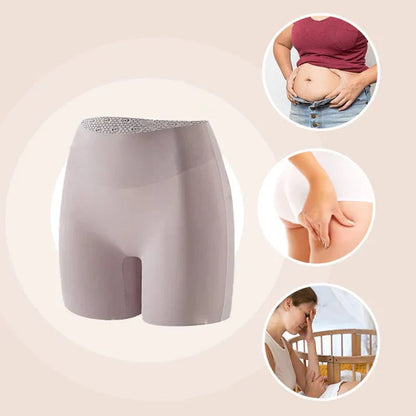 Ice Silk High-Waist Tummy Control Underwear