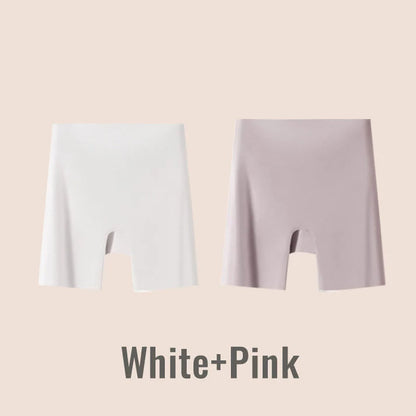 High-waisted ice silk abdominal control and hip lifting underwear