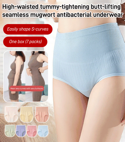 High Waisted No Show Tummy Control Panties