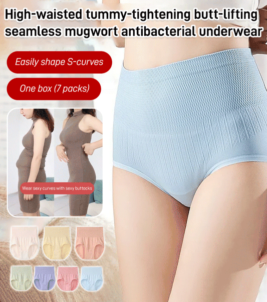 High Waisted No Show Tummy Control Panties