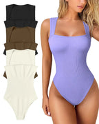 🩱Sleeveless Tank Tops Bodysuits