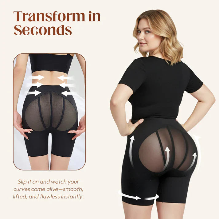 High Waisted Tummy Control Hip Lift Panties