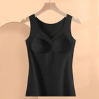 💓Thermal underwear with builat in chest pad