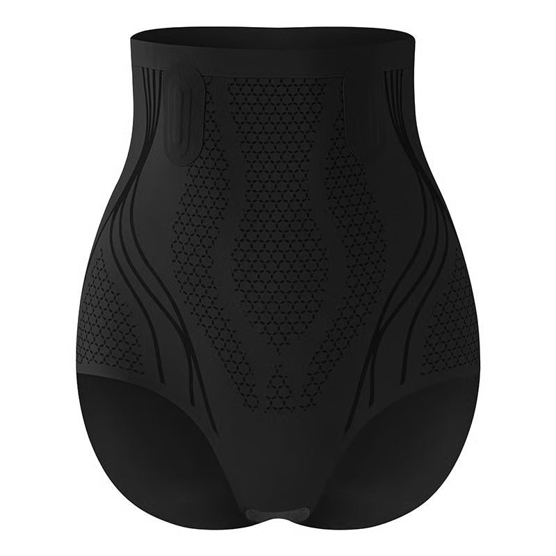 Ice Silk High-Waist Tummy Control Shaping Shorts