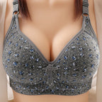 2024 PLUS SIZE THIN UNDERWEAR ANTI-SAGGING BRA