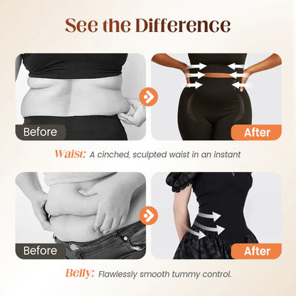 High Waisted Tummy Control Hip Lift Panties