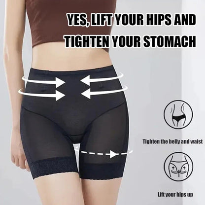 High Waisted Tummy Control Hip Lift Panties