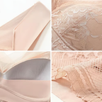 Women's Lace Silk Push Up Bra