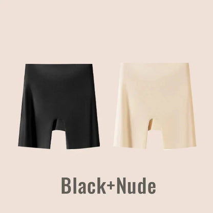 High-waisted ice silk abdominal control and hip lifting underwear