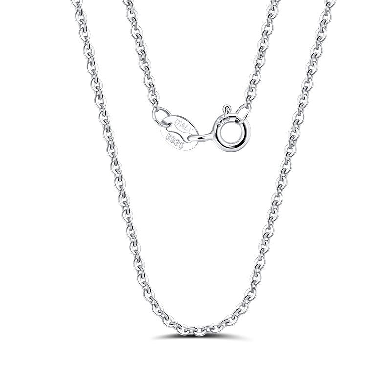 Geometric link necklace product detail