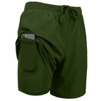 【⏰BUY 1 GET 2 FREE】3-Pack Men's 2 in 1 Quick Dry Gym Running Shorts With Liner