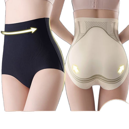 Ice Silk High-Waist Tummy Control Shaping Shorts